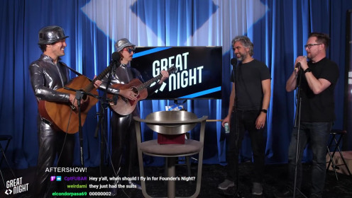 Great Night #89: Aftershow (w/ Tiny Shiny Robots)